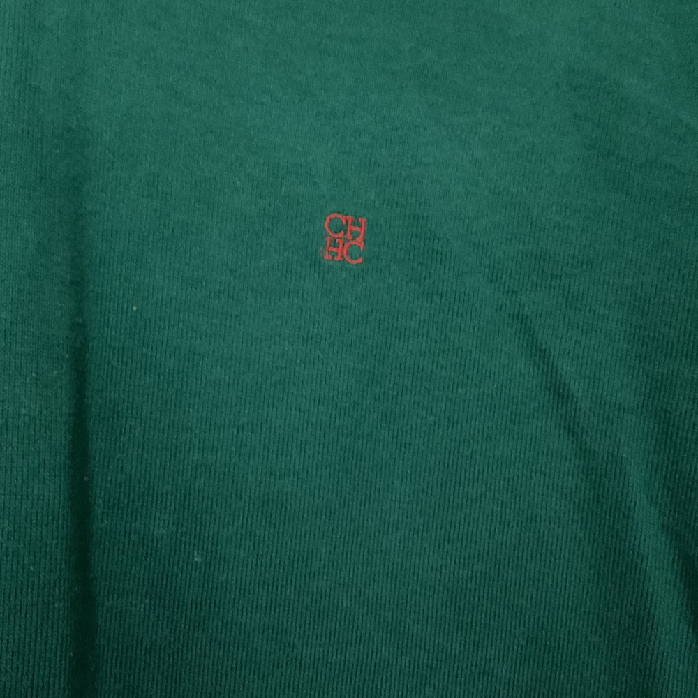 Carolina Herrera Green V-Neck Sweater - Picture 3 of 8